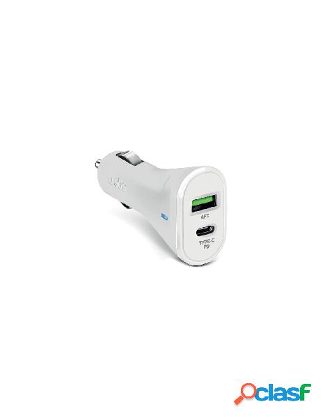 Sbs - caricabatterie sbs tecrpd20w car charger white