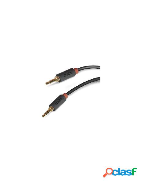 Sbs - cavo jack 3.5 sbs tecable35kr stereo nero