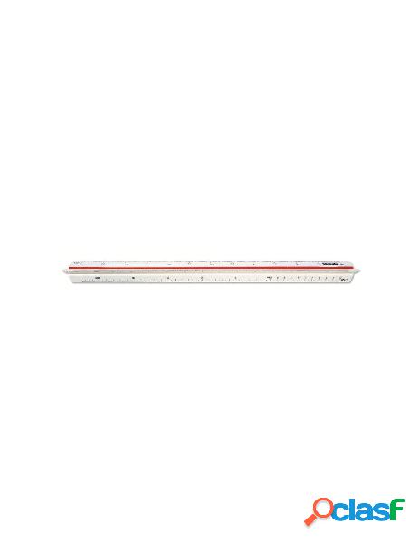 Scalimetro triangolare 30cm a 6 scale per arredamento