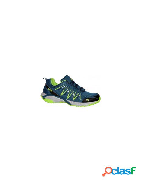Scarpe trekking issaline 06786 airy no safety blu e verde