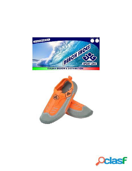Scarpette comfort da mare e scoglio tg.26 arancio