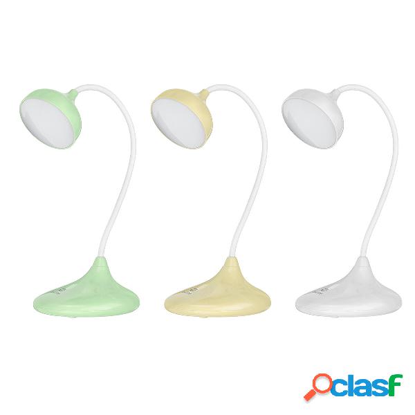 Scrivania rotante a 360 ° LED Scrivania lampada Tavolo