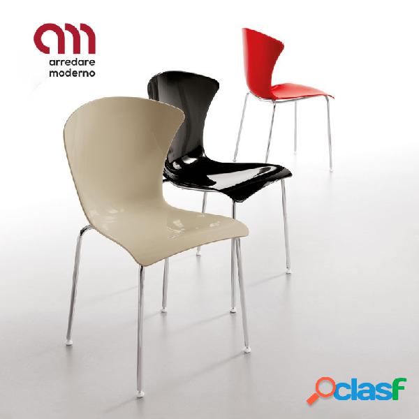 Sedia Glossy Chair Infiniti Design