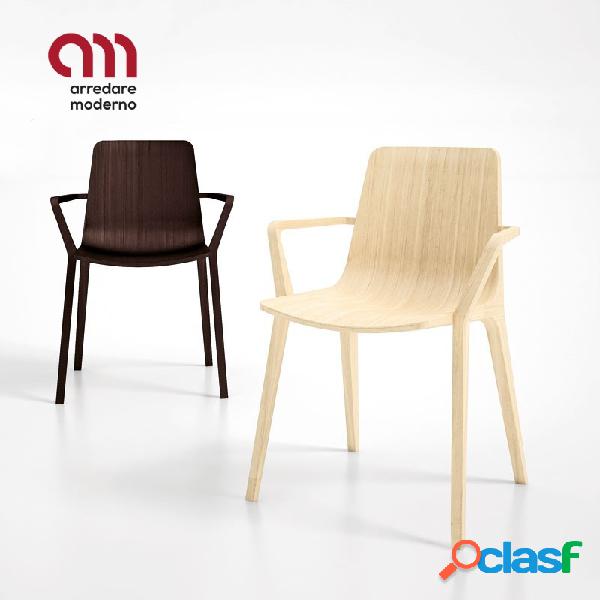 Sedia Seame 4 Legs with arms Chair Infiniti Design