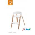 Sedia Stokke® Steps™ Bianco naturale