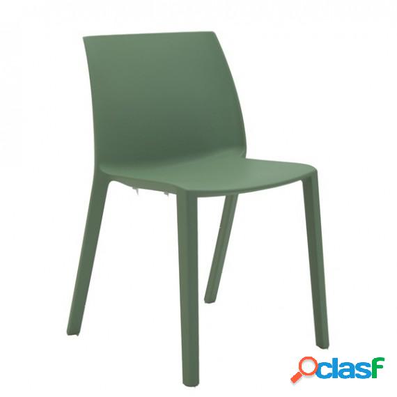 Seduta attesa Dory S - senza braccioli - verde - Unisit