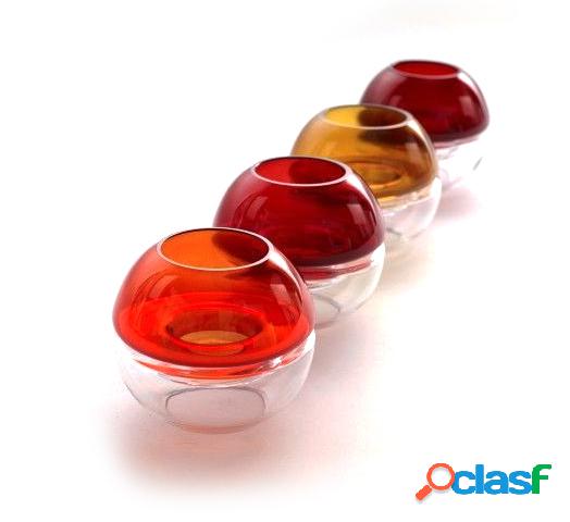 Serax Tea Light Circolare 2 parti Set 4 colori