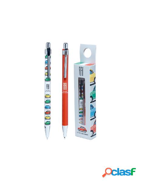 Set 2 penne fiat 500 retro