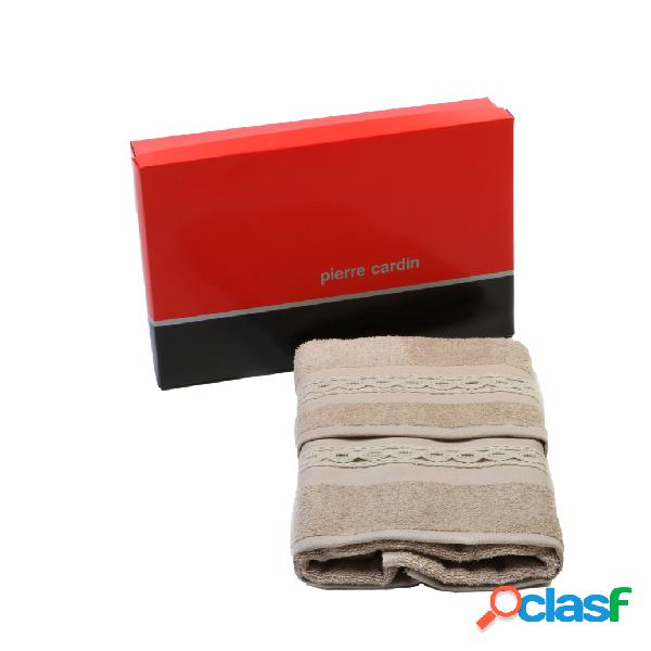 Set Asciugamani Spugna Bagno Pierre Cardin Braid Viso +