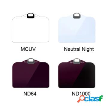 Set filtri clip 4-in-1 mcuv/neutral n/nd64/nd1000 per nikon