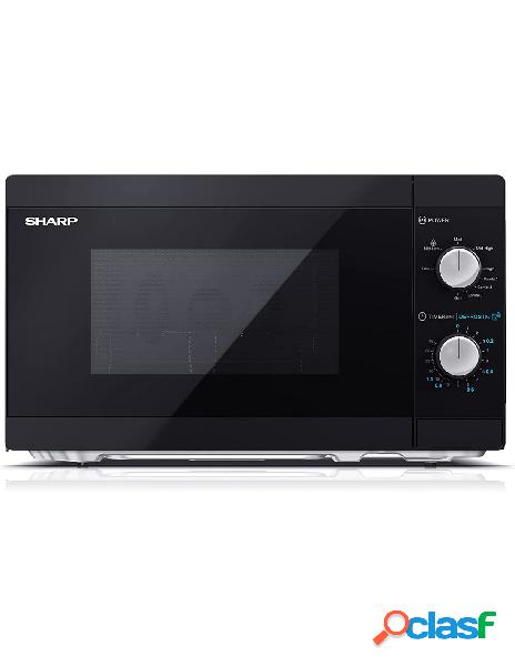 Sharp - sharp yc-mg01e-b forno a microonde 20 litri nero