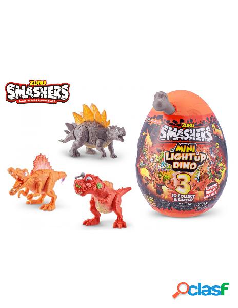Smashers - dino smashers mini con luce