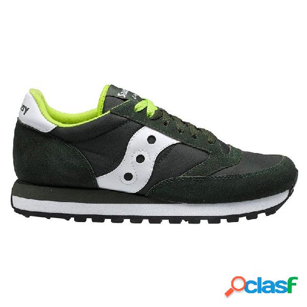 Sneakers Saucony Jazz Original (Colore: verde scuro-bianco,