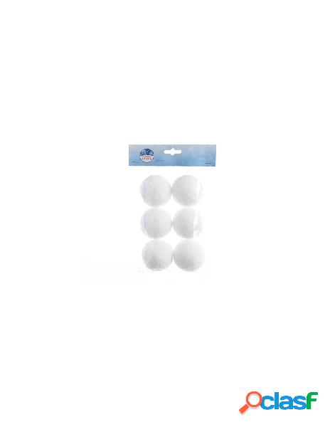 Snow bauble snowball foam white