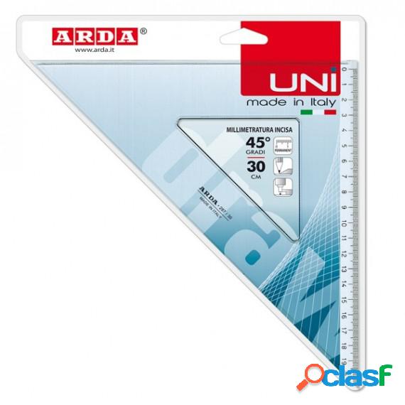 Squadra Uni - 45gradi - 30cm - Arda