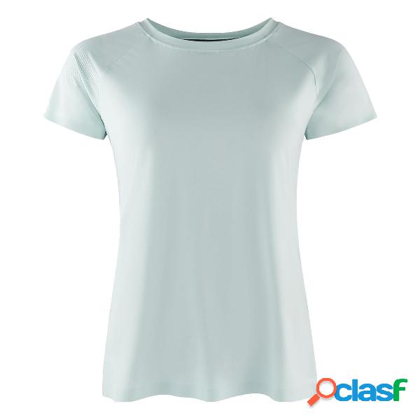 T-Shirt Rossignol Tech (Colore: Crystal Blue, Taglia: XS)