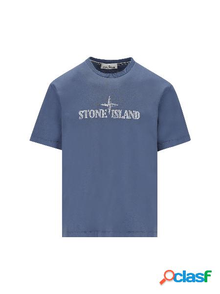 T-Shirt Stone Island In Cotone