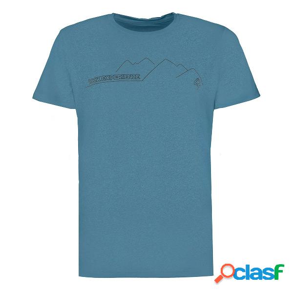 T-shirt Rock Experience Chandler 2.0 (Colore: moroccan blue