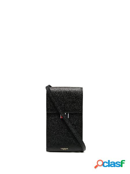 THOM BROWNE BORSA MESSENGER UOMO MAC113A00198001 PELLE NERO