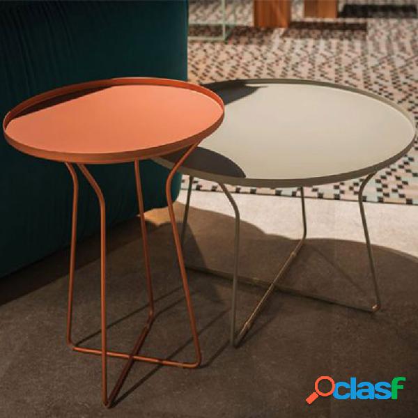 Tavolino Tuft Colorato 46x40 cm Anfora - Arredamento