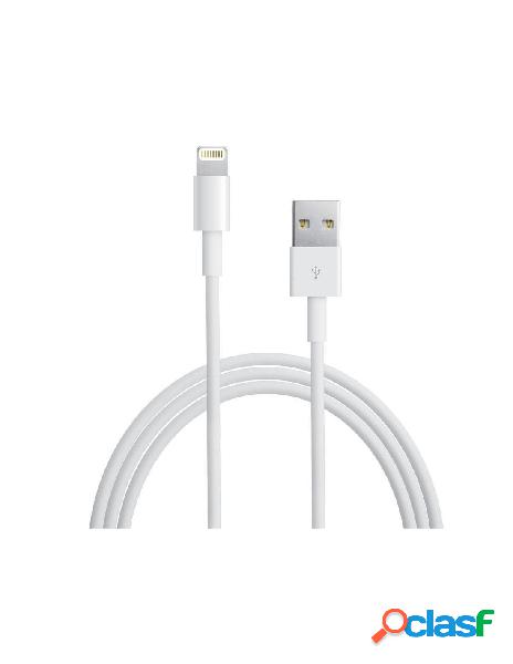 Techly - cavo da lightning a usb 1m bianco