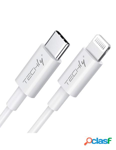 Techly - cavo di ricarica e sincronizzazione usb-c&trade a