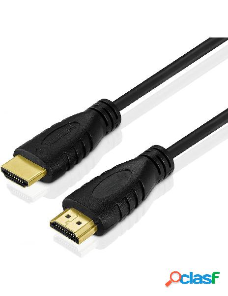 Techly - cavo hdmi&trade 2.0 a/a m/m 9m nero