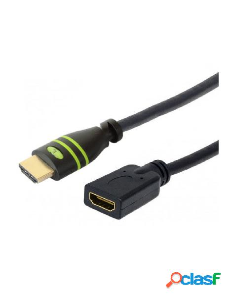 Techly - cavo prolunga hdmi high speed con ethernet 4k 60hz