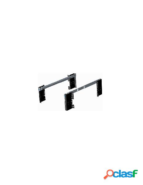 Techly - coppia guide telescopiche 500 mm per chassis a rack