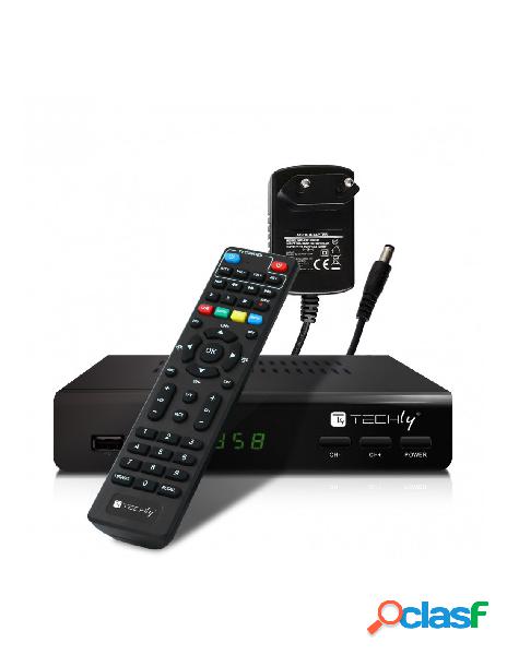 Techly - decoder ricevitore digitale terrestre dvb-t/t2