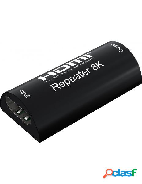 Techly - extender ripetitore digitale hdmi 8k@60hz hdcp 3d