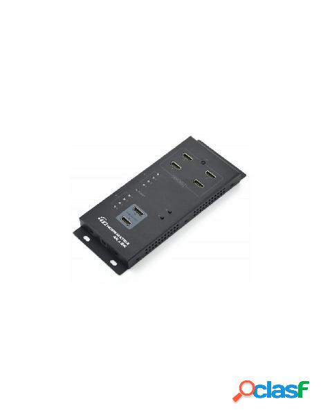 Techly - matrix hdmi 4 in 2 out 4k uhd 3d