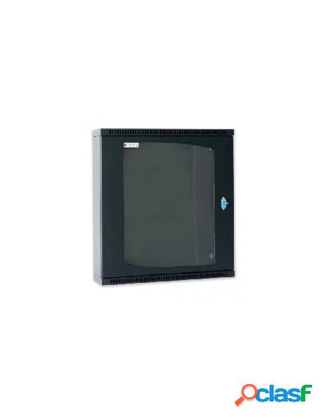 Techly professional - armadio rack 19 flat a muro p.30cm 6