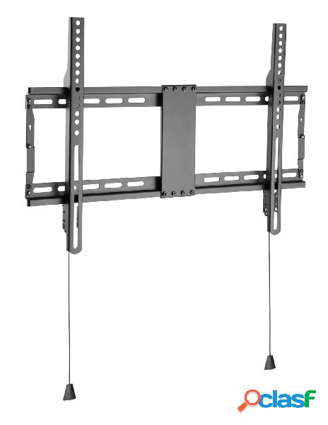 Techly - staffa a muro fissa tv led lcd 37-80