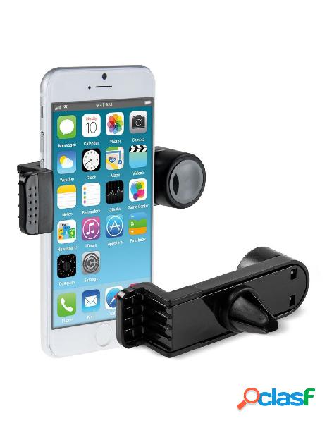 Techly - supporto universale slim per presa daria auto per