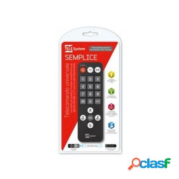 Tele system 58040112 telecomando tv pulsanti