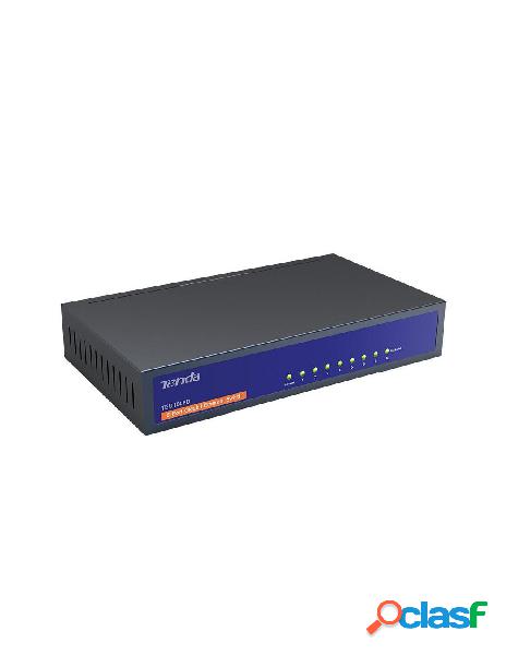 Tenda - desktop switch 8 porte gigabit blu teg1008d