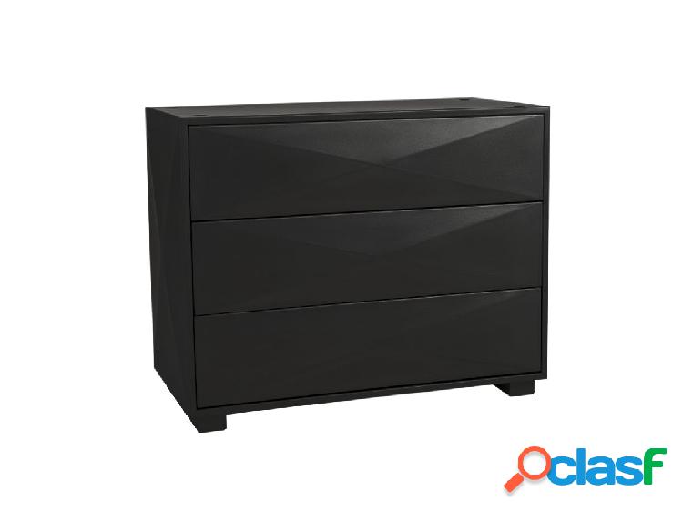 Tolix Diamant Cassettiera - Nero