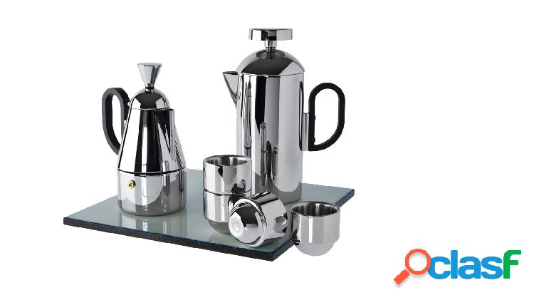 Tom Dixon Brew Set di Accessori per il Caffè in Acciaio