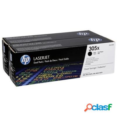Toner originale Hp CE410XD Multipack 305X (Conf. da 2 pz.)