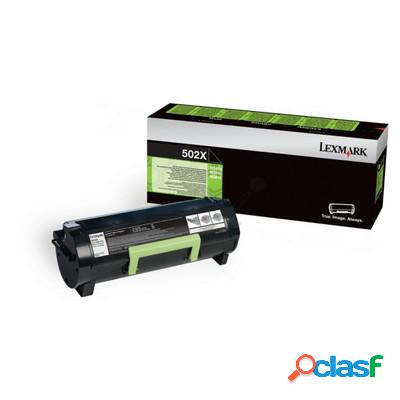 Toner originale Lexmark 50F2X0E 502XE NERO