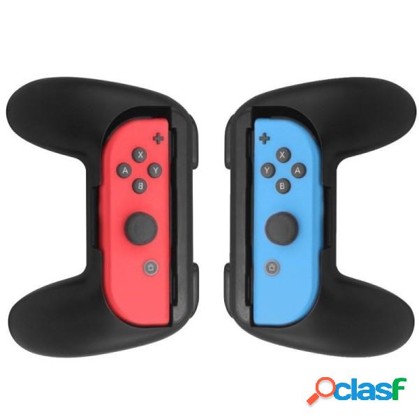 Trade Shop - 2 Controller Grip Nero Custodia Impugnatura L+r