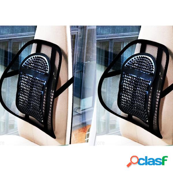 Trade Shop - 2 Supporti Lombare Auto Schiena Cuscino Relax