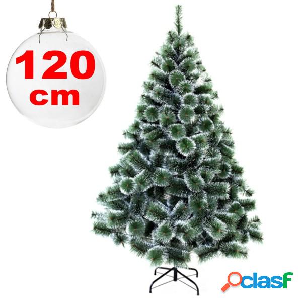 Trade Shop - Albero Di Natale Sintetico 120 Cm Innevato