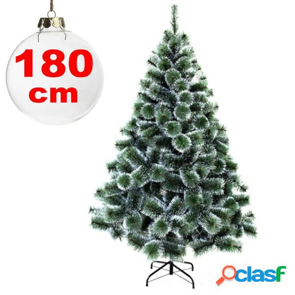 Trade Shop - Albero Di Natale Sintetico 180 Cm Innevato