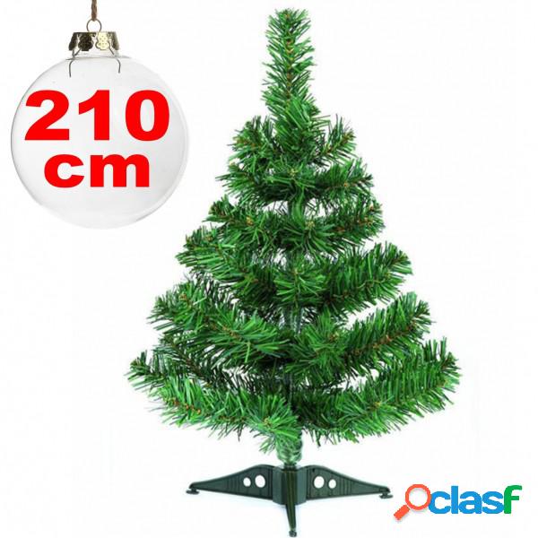 Trade Shop - Albero Di Natale Sintetico 210cm Decorazione