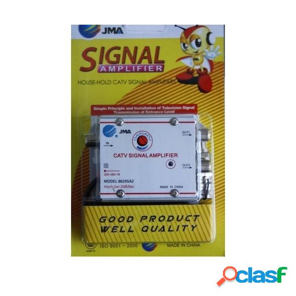Trade Shop - Amplificatore Segnale Antenna Tv Catv 2 Way