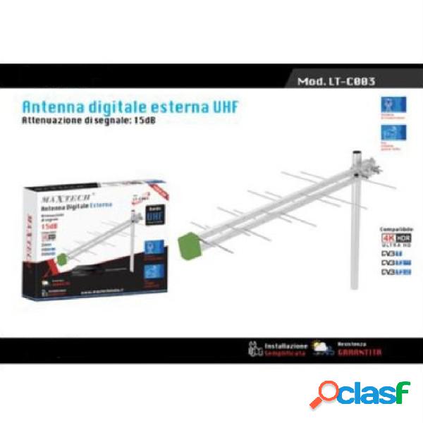 Trade Shop - Antenna Tv Digitale Esterna Dvb-t Uhf Segnale