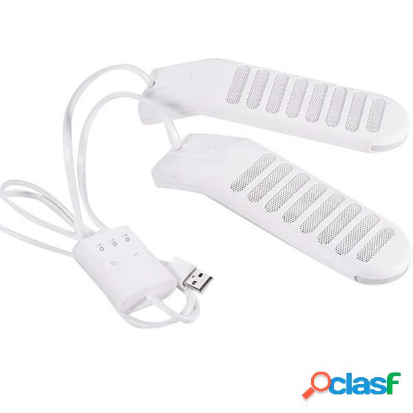 Trade Shop - Asciuga Scarpe Asciugatura Portatile Usb