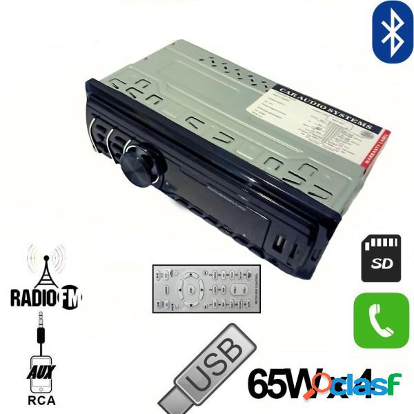 Trade Shop - Autoradio Stereo Auto Vivavoce Bluetooth Aux